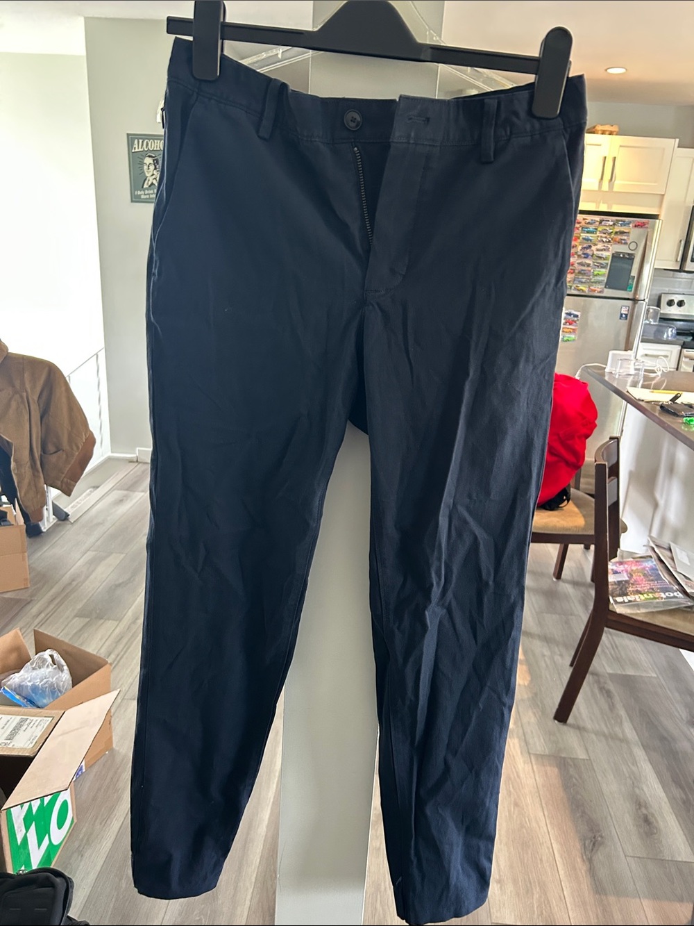 Everlane Navy Men's Chino Pants - Straight Fit
